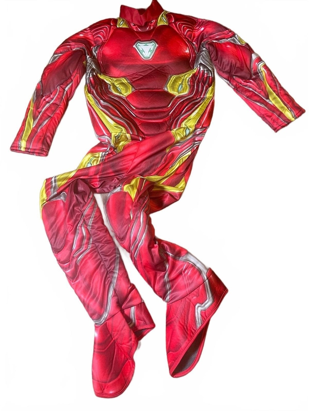 Iron Man Costume with mask youth large EUC